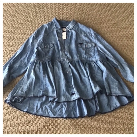 Free People We The Free Dylan Babydoll Tunic. NWT. - Picture 7 of 8